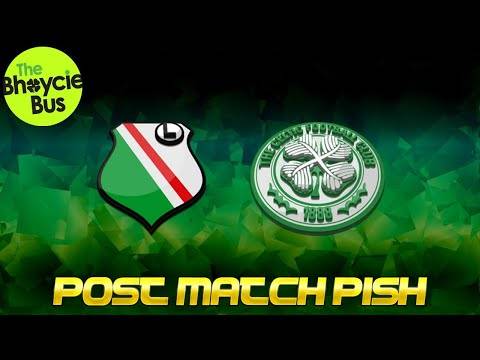 LEGIA WARSAW VS CELTIC &ndash; POST. MATCH. PISH &ndash; BORUC FAREWELL