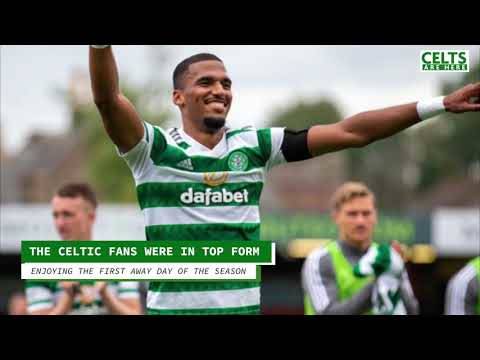 SCENES: Ross County 1-3 Celtic | Moritz Jenz Fan Celebrations