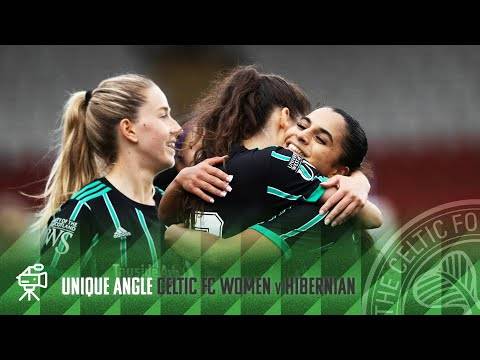 Celtic TV Unique Angle | Celtic FC Women 9-0 Hibernian | Excellence at the Excelsior!