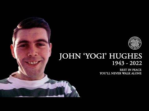 Funeral of Celtic great, John Hughes