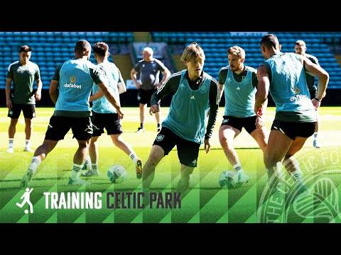 Celtic Training at Celtic Park: Attention turns towards test in Ayrshire