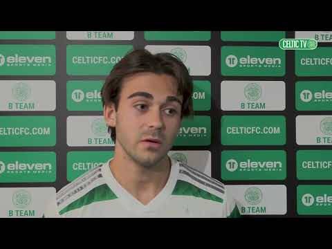 Bruno Davidson On The Match | Celtic FC B 5-0 Dalbeattie Star | 5 Star B Team pick up the win!