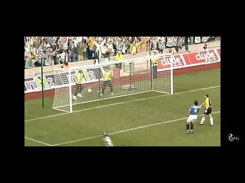 Henrik Larsson Scoring a Wonder Clip in Celtic 6-2 Victory Over Rangers!