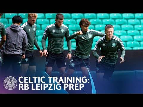 Celtic #UCL Training: The Bhoys prepare at Paradise before travelling to Germany to face RB Leipzig!