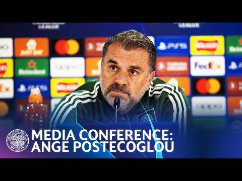 Full Champions League Media Conference: Celtic Manager Ange Postecoglou (10/10/22) Full Champions League Media Conference: Celtic Manager Ange Postecoglou (10/10/22)