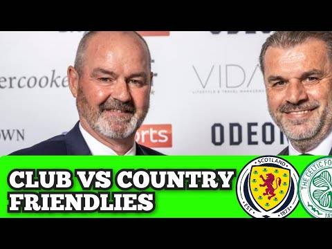 Steve Clarke Vs Ange Postecoglou / Celtic Players Not Picked in the Scotland Squad Big Things Ahead!
