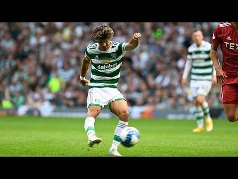 JOTA SCORING A SCREAMER AGAINST ABERDEEN FOR CELTIC