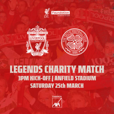 Celtic Legends set to take on Liverpool Legends in March 2023 Celtic Legends set to take on Liverpool Legends in March 2023
