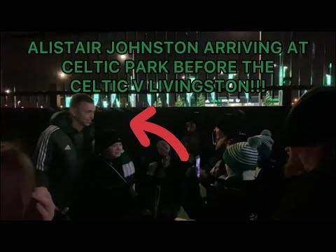 Alistair Johnston Arriving at Celtic Park Before the Celtic V Livingston!!!! Alistair Johnston Arriving at Celtic Park Before the Celtic V Livingston!!!!