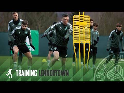 Training at Lennoxtown | Celtic’s final training session of 2022 before Glasgow Derby in New Year!