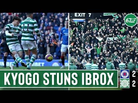 Ange praise, referee controversy & a brilliant Celtic debut as Kyogo stuns Ibrox