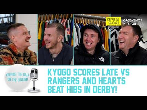 KYOGO SCORES LATE VS RANGERS & HEARTS BEAT HIBS IN DERBY | Keeping The Ball On The Ground