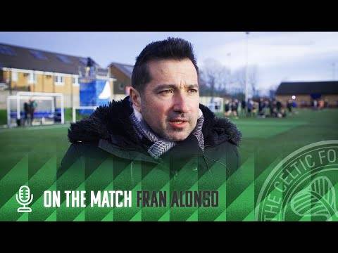 Fran Alonso On The Match | Glasgow Women 0-8 Celtic FC Women | Eight goal win for the Ghirls!
