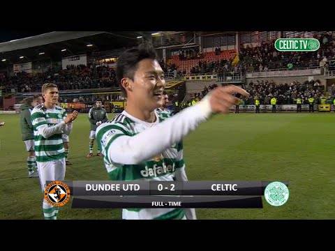 Dundee Utd 0-2 Celtic | Post-match celebrations