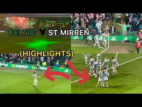 Celtic V St Mirren 5-1 (Highlights)!!! 5Th Round Scotch Cup!!!!