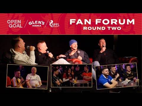 IT’S BACK! SPFL FANS DEBATE GETS HEATED! | Round 2 of Open Goal Glen’s Vodka SPFL MOTM Fan Forum