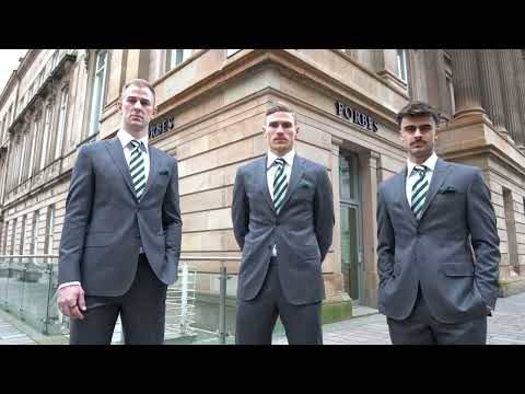 Celtic FC x Forbes Tailoring | Celtic & Forbes Bespoke Suits Extend Partnership