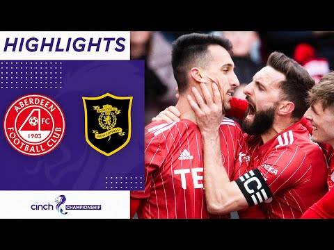 Aberdeen 1-0 Livingston | The Dons Come Out On Top Of Tight Encounter | cinch Premiership