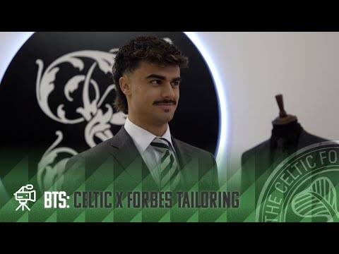 Behind the Scenes of the Celtic x Forbes Tailoring Shoot!