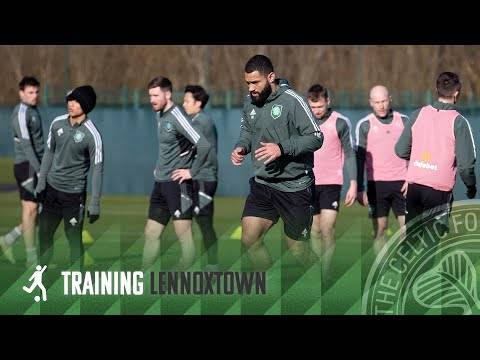 Celtic Training: The Bhoys put in the work before the League Cup Final!