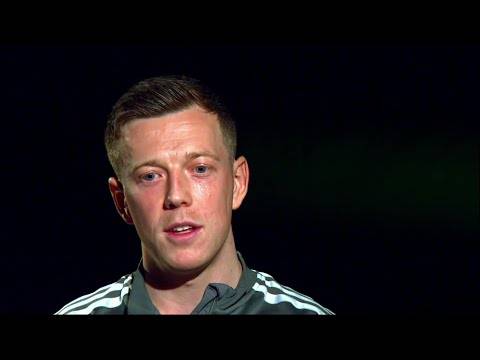 Celtic’s Callum McGregor sits down for an interview ahead of Viaplay Cup Final