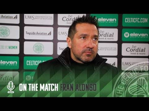 Fran Alonso On The Match | Celtic FC Women 0-1 Glasgow City