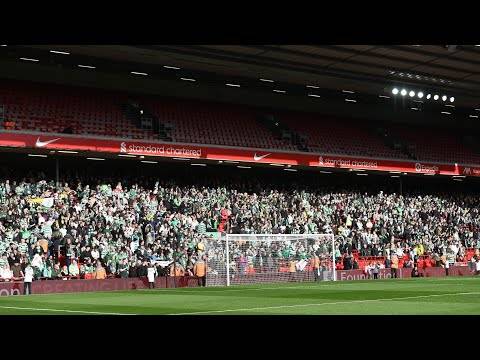 Celtic and Liverpool Sing You’ll Never Walk Alone