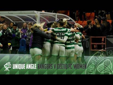 Celtic TV Unique Angle | Rangers 1-1 Celtic FC Women | Caitlin Hayes’ late eqauliser earns a point!