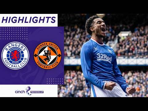 Rangers 2-0 Dundee United | Malik Tillman Shines In Dominant Performance | cinch Premiership