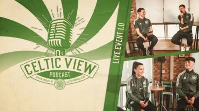 Celtic View Podcast Live Event with Siegrist, Gallacher & Anderson Celtic View Podcast Live Event with Siegrist, Gallacher & Anderson