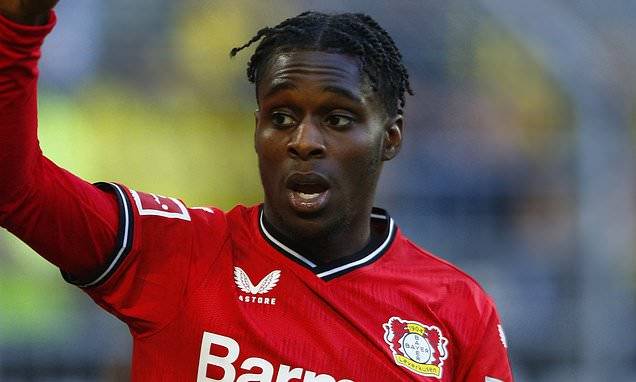 Manchester United are ‘interested in signing Bayer Leverkusen full-back Jeremie Frimpong’ Manchester United are ‘interested in signing Bayer Leverkusen full-back Jeremie Frimpong’