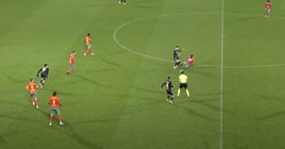 Watch forgotten Celtic star Osaze Urhoghide’s red card howler as he faces ban and fine for shocking challenge Watch forgotten Celtic star Osaze Urhoghide’s red card howler as he faces ban and fine for shocking challenge