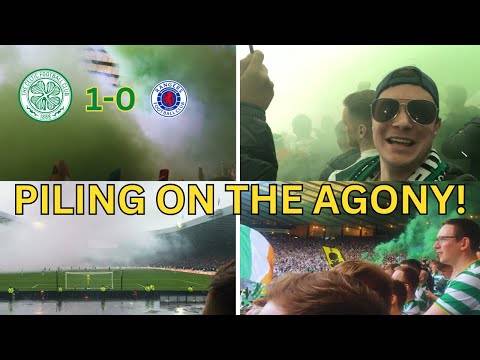 PILING ON THE AGONY! JOTA ON THE WING! | Celtic 1-0 rangers vlog highlights Scottish Cup
