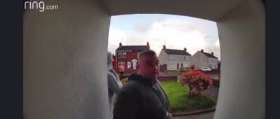 Rangers fan’s attack on single mum goes viral after Derby win sends him wild