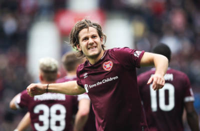 Hearts man out to spoil title party but admits Celtic are “by far the best team in Scotland”
