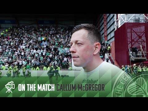 Callum McGregor On the Match | Hearts 0-2 Celtic | Celtic are Back to Back Scottish Champions!