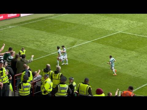 Crazy!!! Oh Goal Fan Celebration (Hearts V Celtic) 0-2!!!