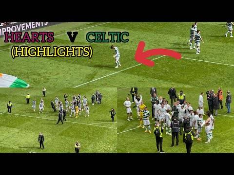 Crazy Scenes!!!! Hearts V Celtic (Highlights)