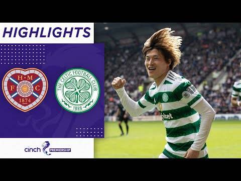 Heart of Midlothian 0-2 Celtic | Celtic Clinch Title With Win Over 10-Man Hearts | cinch Premiership
