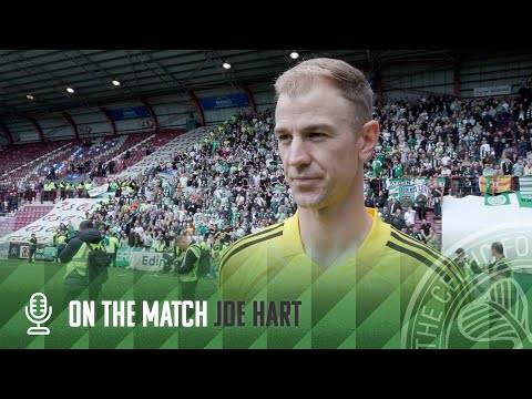 Joe Hart On the Match | Hearts 0-2 Celtic | Celtic are Back to Back Scottish Champions!