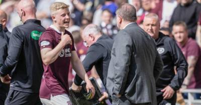 Michael Stewart in blistering Hearts vs Celtic rant at Nick Walsh after ‘absolute shambles’ Alex Cochrane red card