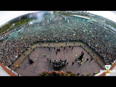 Amazing Scenes at Celtic Park! | Celtic Fans Welcome the Champions of Scotland Back to Paradise!