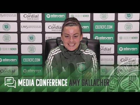 Full Celtic Media Conference: Amy Gallacher (09/05/23)