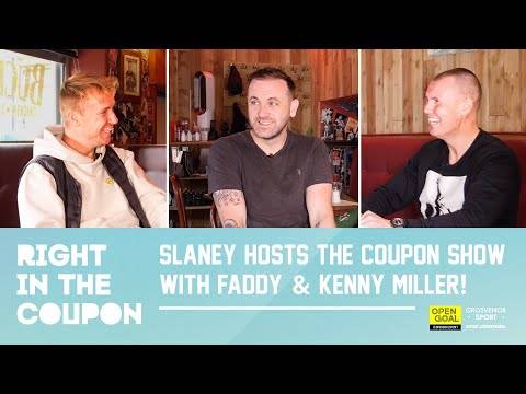 SLANEY HOSTS THE COUPON SHOW WITH FADDY & KENNY MILLER! | Right In The Coupon