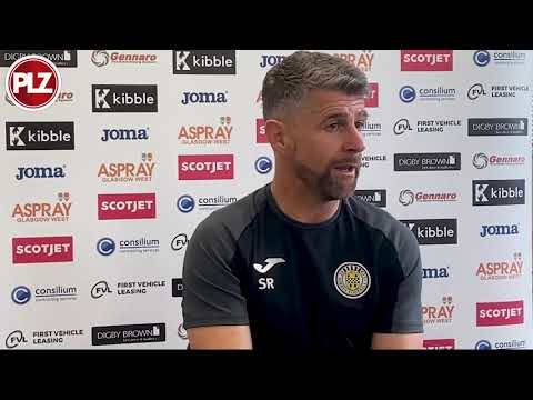 Stephen Robinson says St Mirren will ‘have a go’ at Celtic as he refuses to lose 1-0