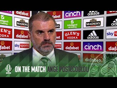 Ange Postecoglou On the Match | Celtic 2-2 St Mirren