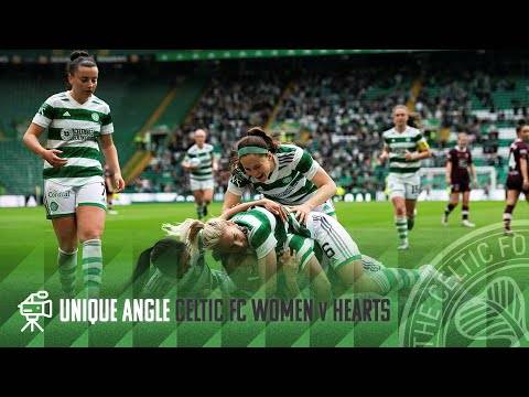 Celtic TV Unique Angle | Celtic FC Women 2-0 Hearts | A record 15,822 see Ghirls qualify for UWCL!