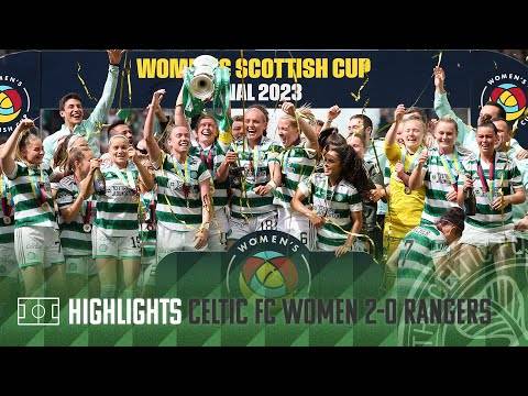 Highlights | Celtic FC Women 2-0 Rangers | Ghirls win back-to-back Women’s Scottish Cups in Derby!