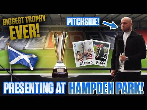 ACCESS ALL AREAS | Presenting at a £50,000 FIFA Tournament! | Hampden Park BEHIND THE SCENES!