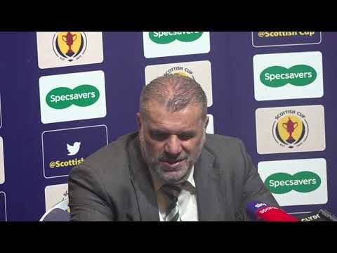 Ange Postecoglou’s emotional post-treble Celtic press conference in